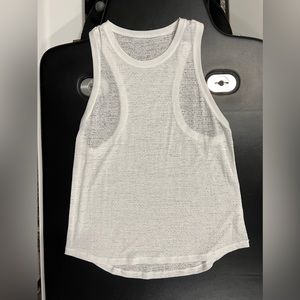 Lululemon Tank Top, Size 4, White